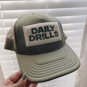 NWOT — Fuzzy Patch Daily Drills Trucker Hat
